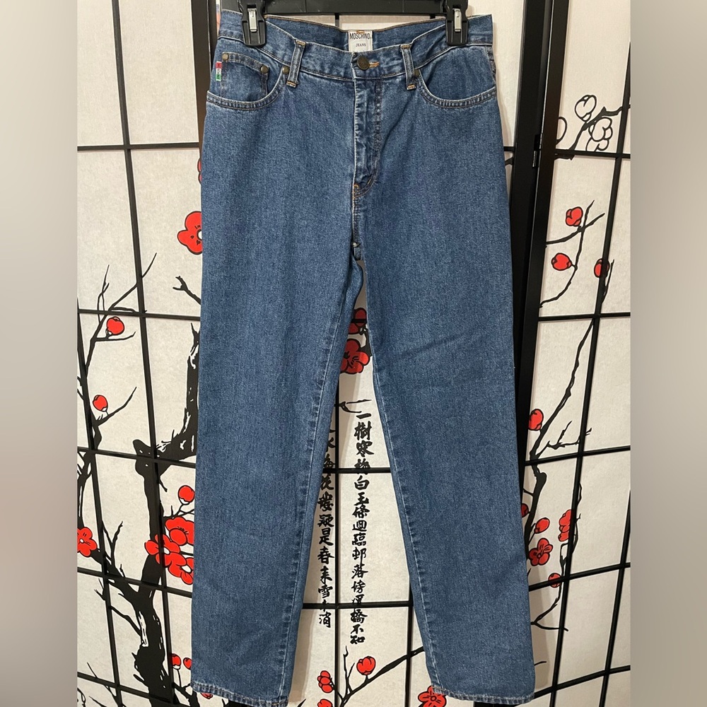 Moschino Classic Blue Denim Jeans - Picture 2 of 7